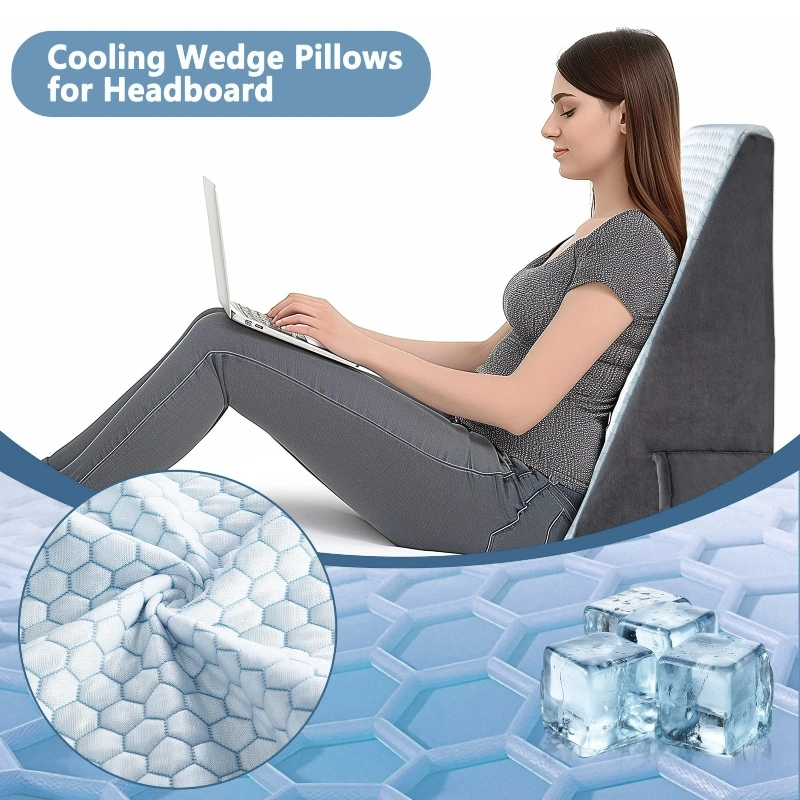 Puredown 8_ Bed Wedge Pillow img 2
