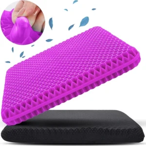 Purple Gel Seat Cushion for Long Sitting