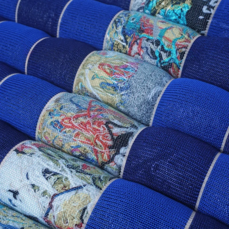 Upcycled Seat Cushion img 1