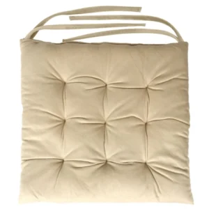 Velvet Slip Free Tufted Chair Cushion