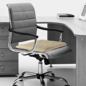 Velvet Slip Free Tufted Chair Cushion img 2