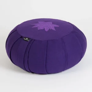 Yoga Studio Pleated Round Zafu Cushion img 1